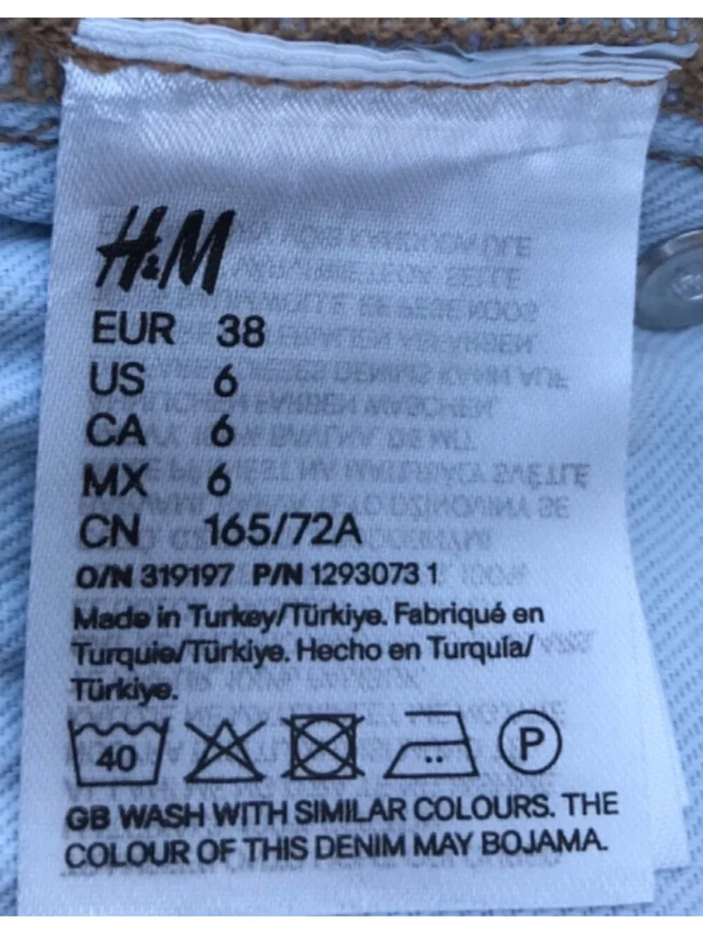H&M two tone